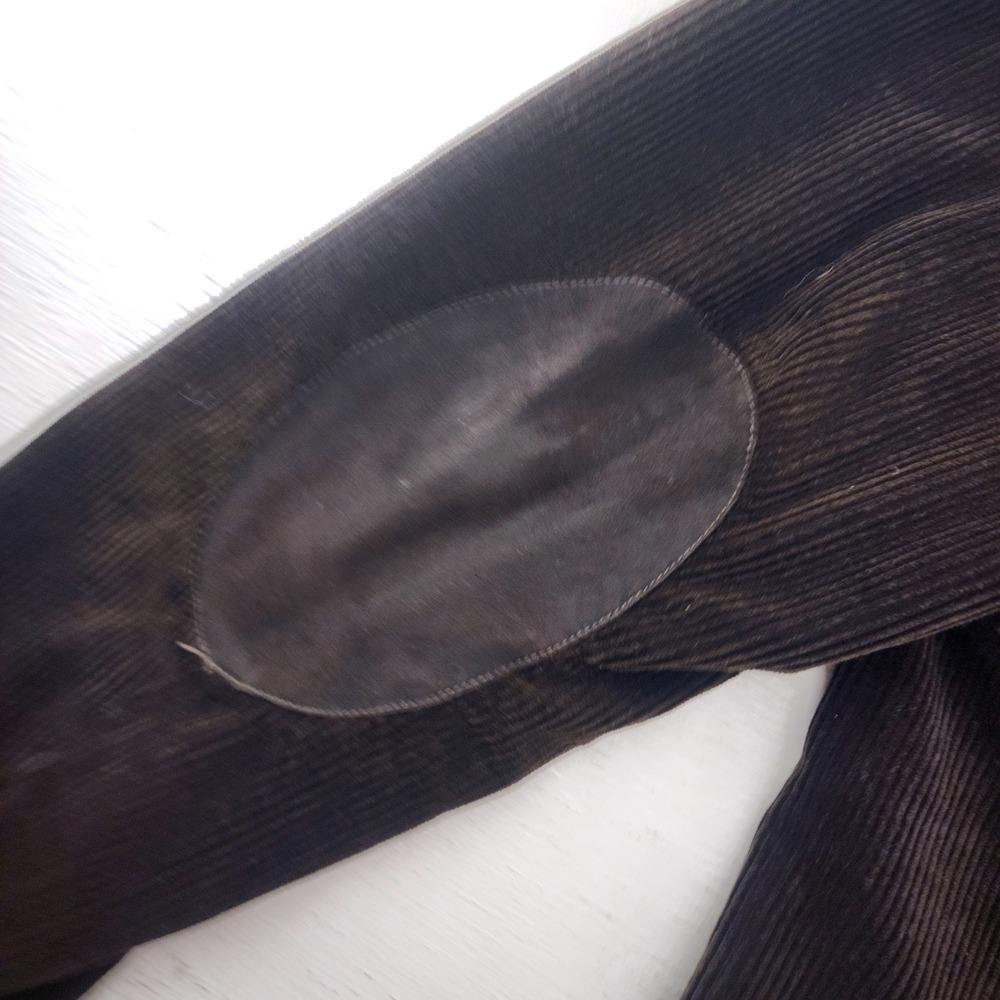 J.Crew XL | Brown Corduroy Elbow Patch Blazer Jacket Dark Academia Mens - Picture 5 of 6